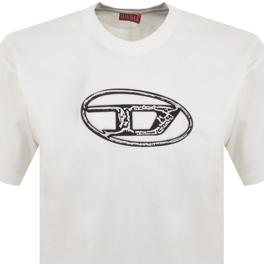 Diesel T Box Q22 Relaxed Fit T Shirt White | Mainline